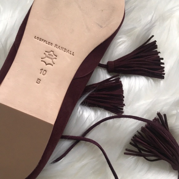 Loeffler Randall Penelope Suede Flats - Picture 6 of 8